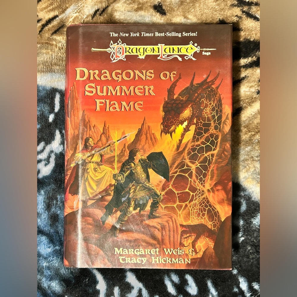 VINTAGE 1995 | Dragonlance: Dragons of Summer Flame Hardcover Volume 4